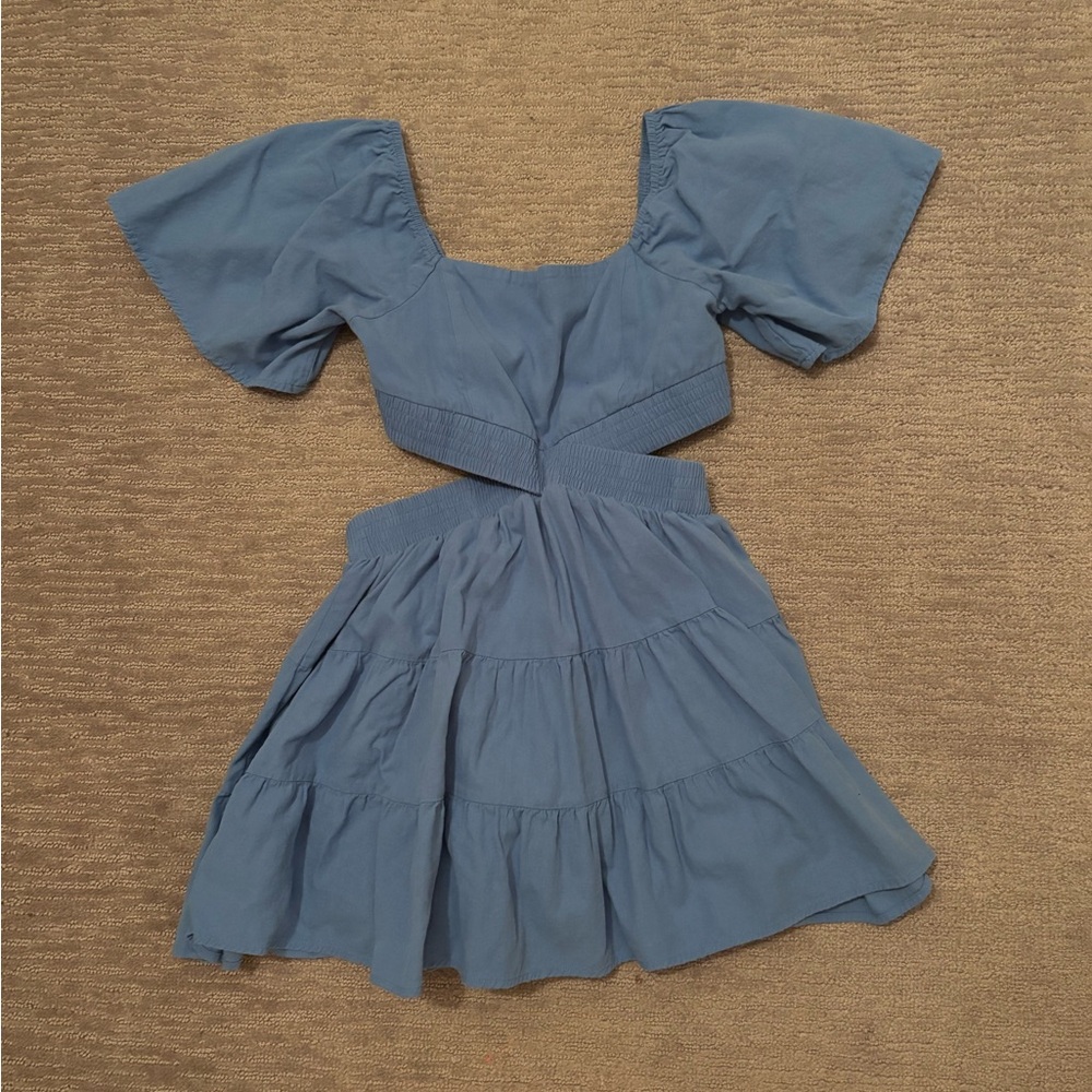 Blue Mini Dress